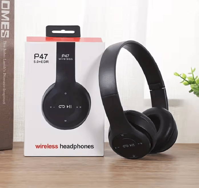 SoundWave P47 Wireless Bluetooth Headset black