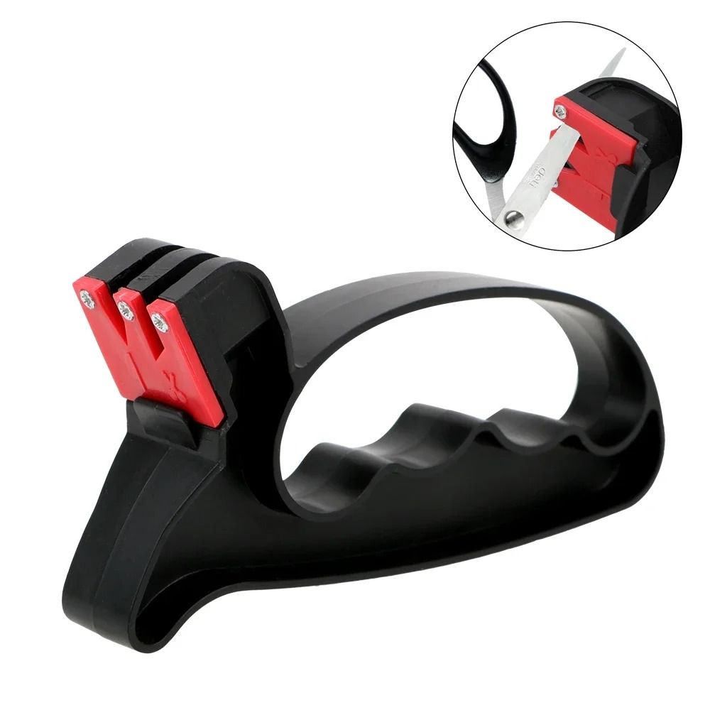 Handheld 3 Level Knife Sharpener For Kitchen Knives And Scissors Handheld 3 Level Knife Sharpener For Kitchen Knives And Scissors