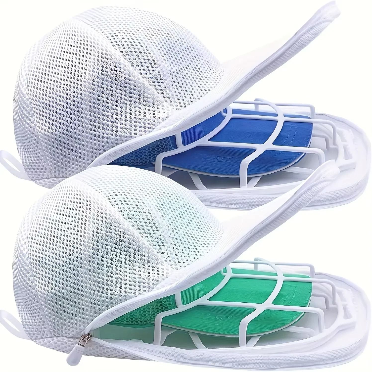 Hat Cleaner Cage With Mesh Bag For Washing Machine Baseball Cap Protector hat Rack Only