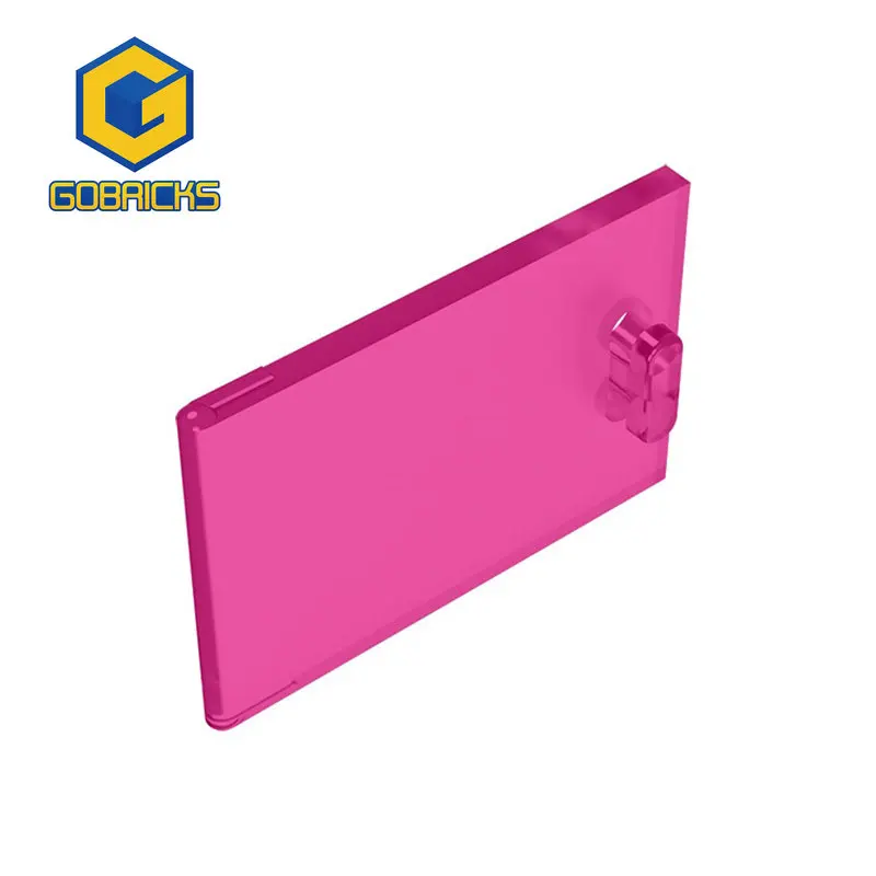 Gobricks 10 Stück Container-Schrank, 2 x 3 x 2 Türen, kompatibel mit Lego 4533 Kinderspielzeug, baut Bausteine zusammen, technisches Spielzeug Image