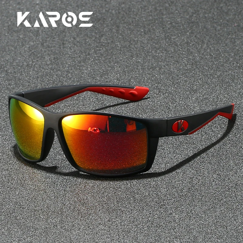 Karos Polarisierte Sonnenbrille UV400 Schutz Blendschutz Mode Brillen Männer Frauen Fahren Angeln Radfahren Outdoor Sport Brille Image