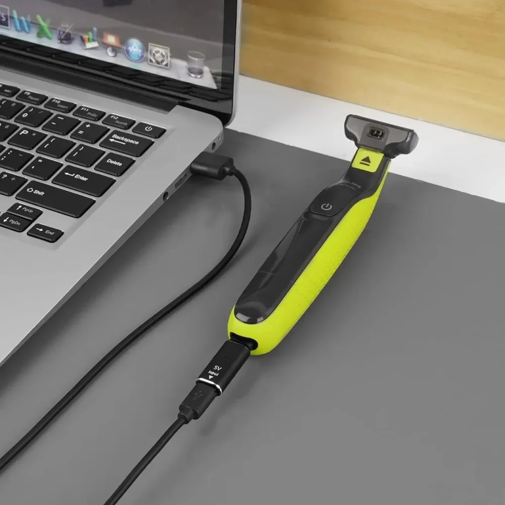 5V Typ-C Rasierer-Adapter Ladekonverter für Philips Norelco OneBlade QP2724 QP2834 BT3230 MG7910 MG5910 X3001 X3052 Rasierer Image