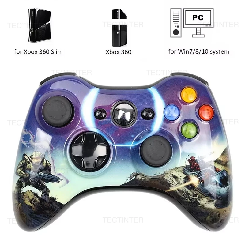 Bluetooth-Kompatibel Wireless Game Controller für Xbox 360 Konsole Gamepad Joystick für Microsoft Xbox 360 Computer PC Controle Image