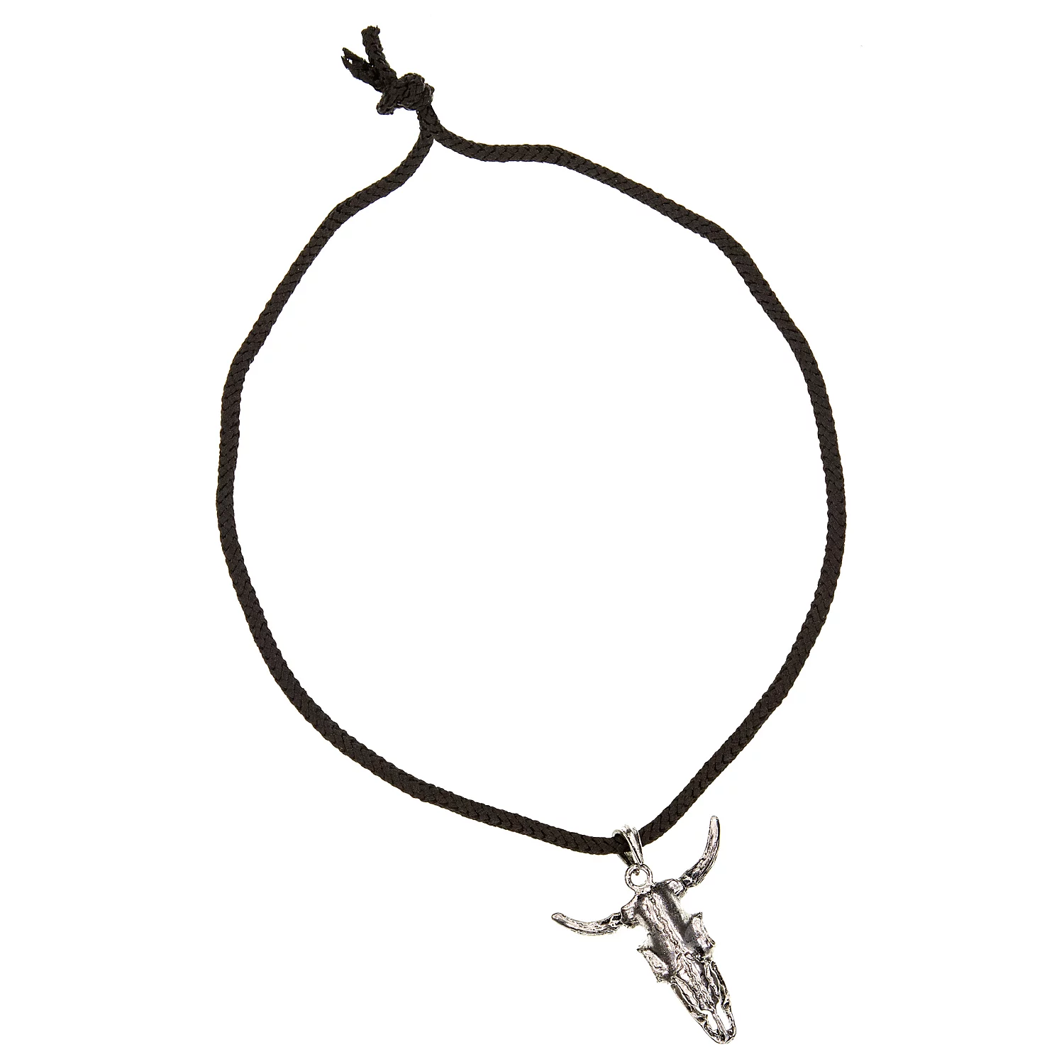 Kette Bullenschädel, silber Image