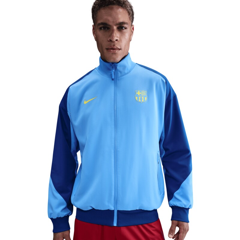 Barcelona Nike Vierte Anthem-Jacke – University Blue Image