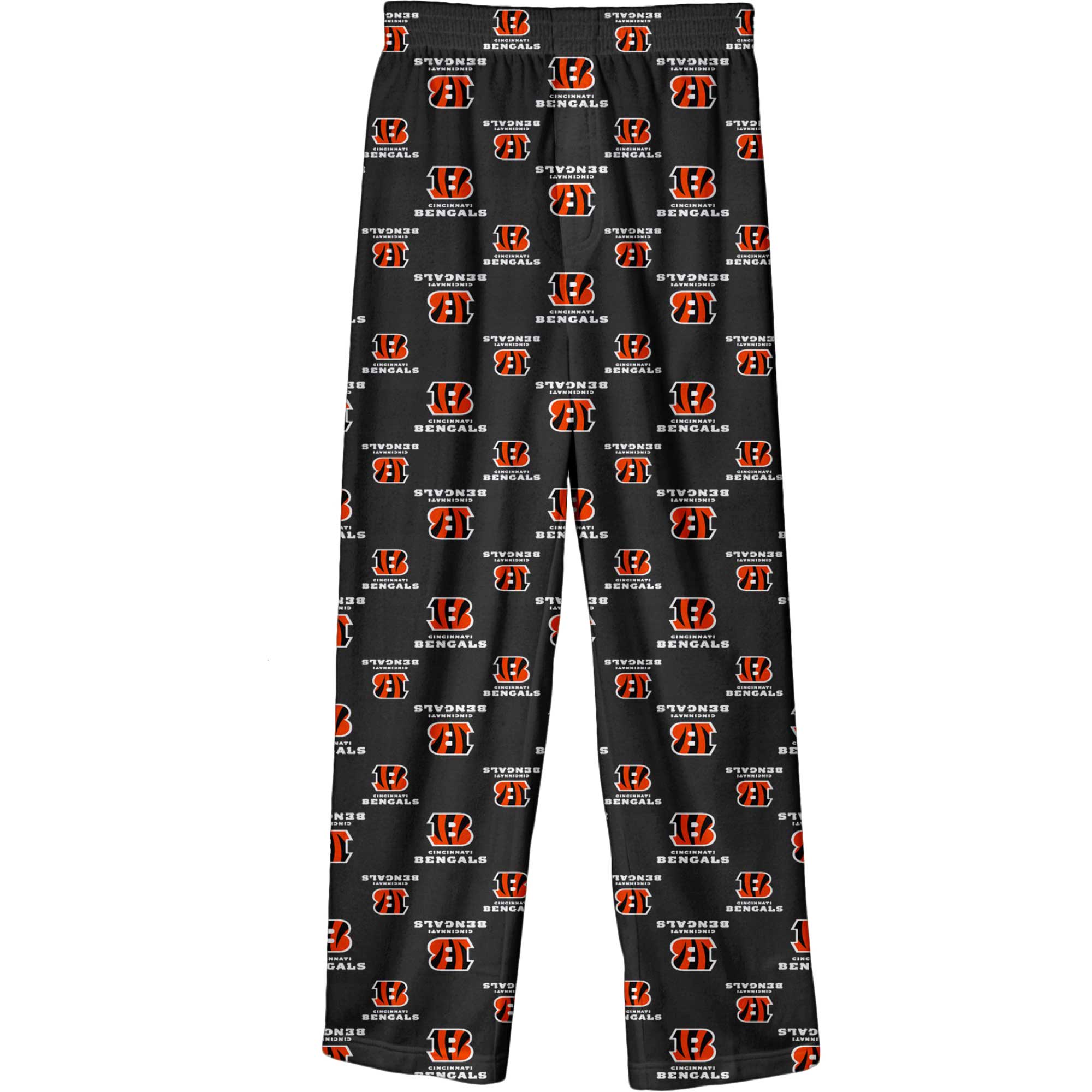 Outerstuff Pyjamahose für Jugendliche, schwarz, mit Cincinnati Bengals-Print Image
