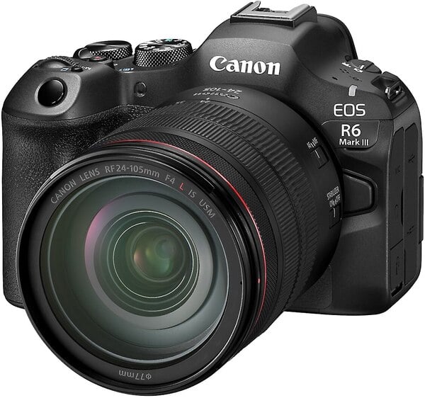 Canon EOS R6 Mark III with 24-105mm f/4L IS USM Lens