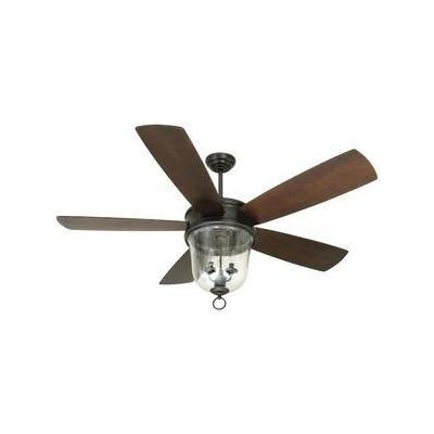 Craftmade Fans FB60OBG Fredericksburg Collection 60-Inch Outdoor Ceiling Fan; Oil Bronze Motor Finis