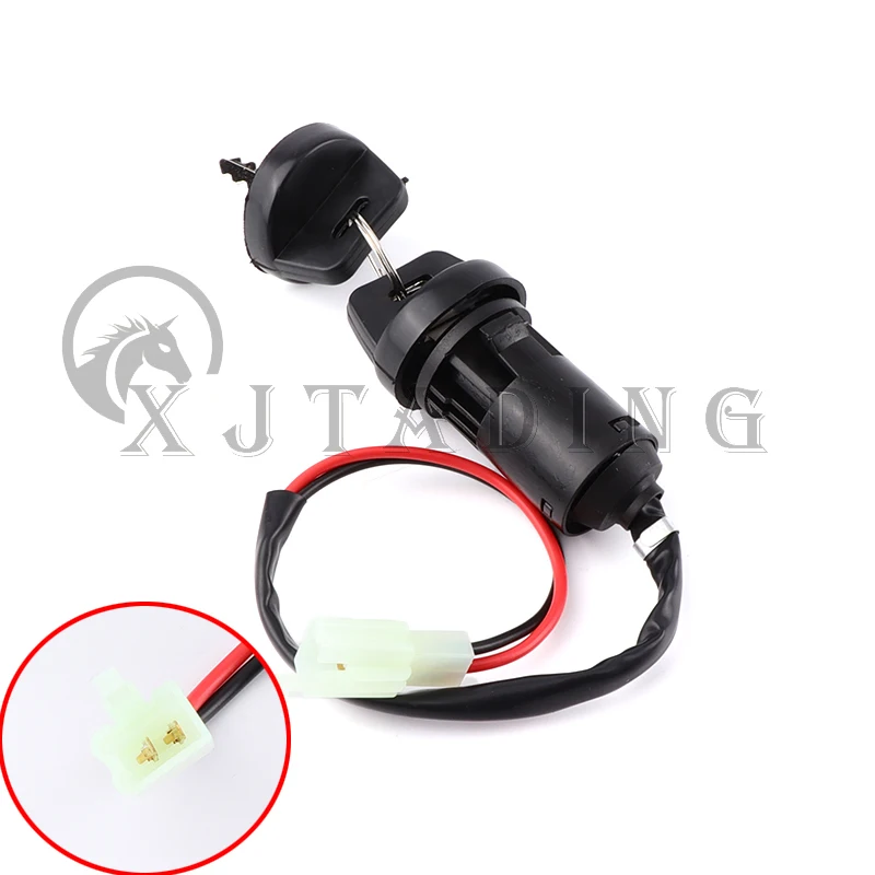 1Set interruttore a chiave di accensione universale 2 fili chiavi di accensione interruttore di avvio chiave di blocco per ATV Go Kart Scooter Quad Dirt Bike moto