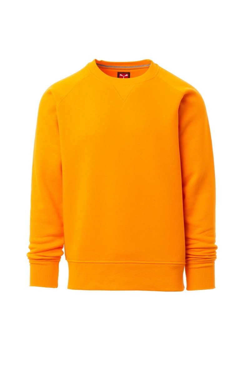 PAYPER Sweatshirt MISTRAL+ Herren Rundhals-Sweatshirt / 70% Baumwolle orange 5XL Image