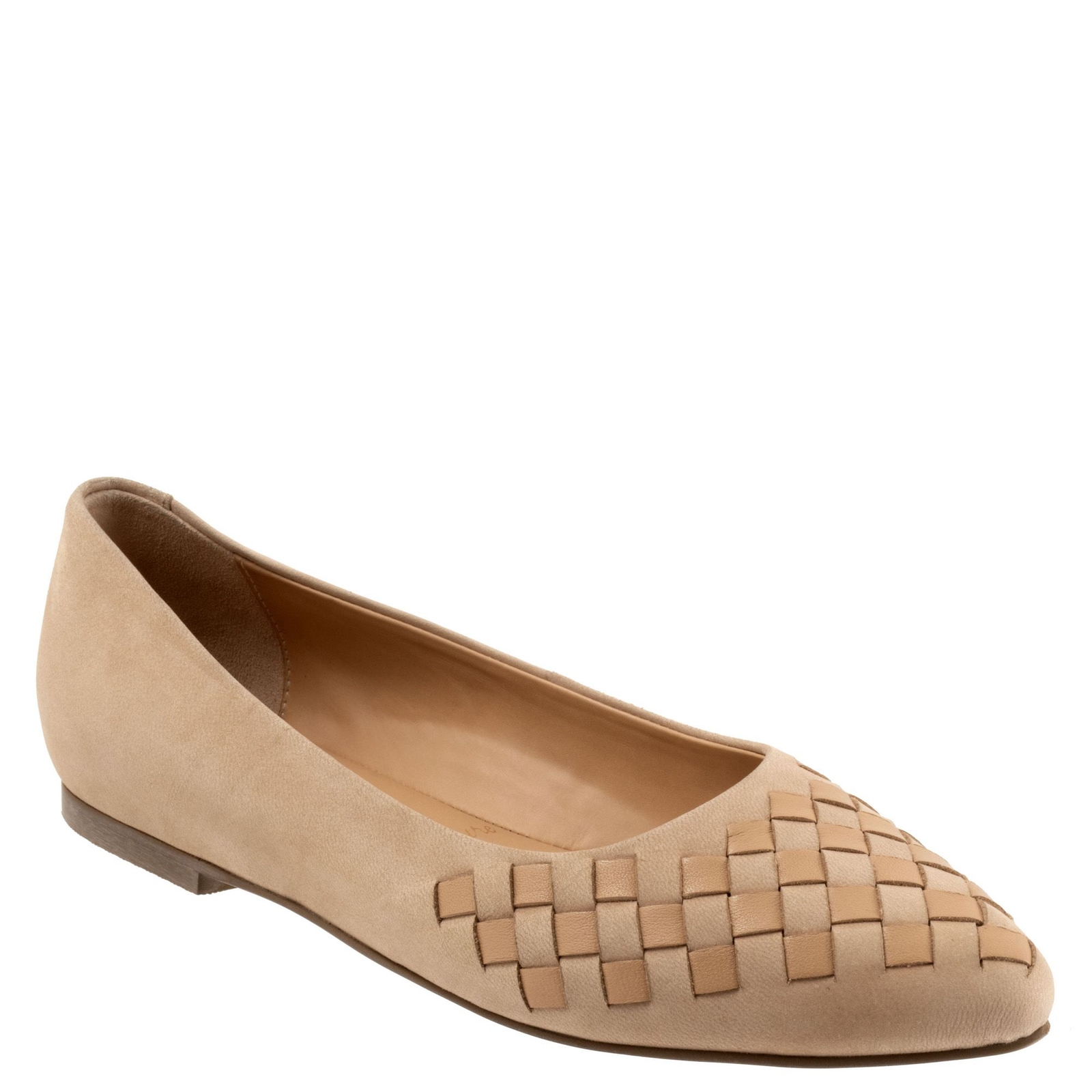 Trotters Estee Woven - Womens 10 Tan Slip On W