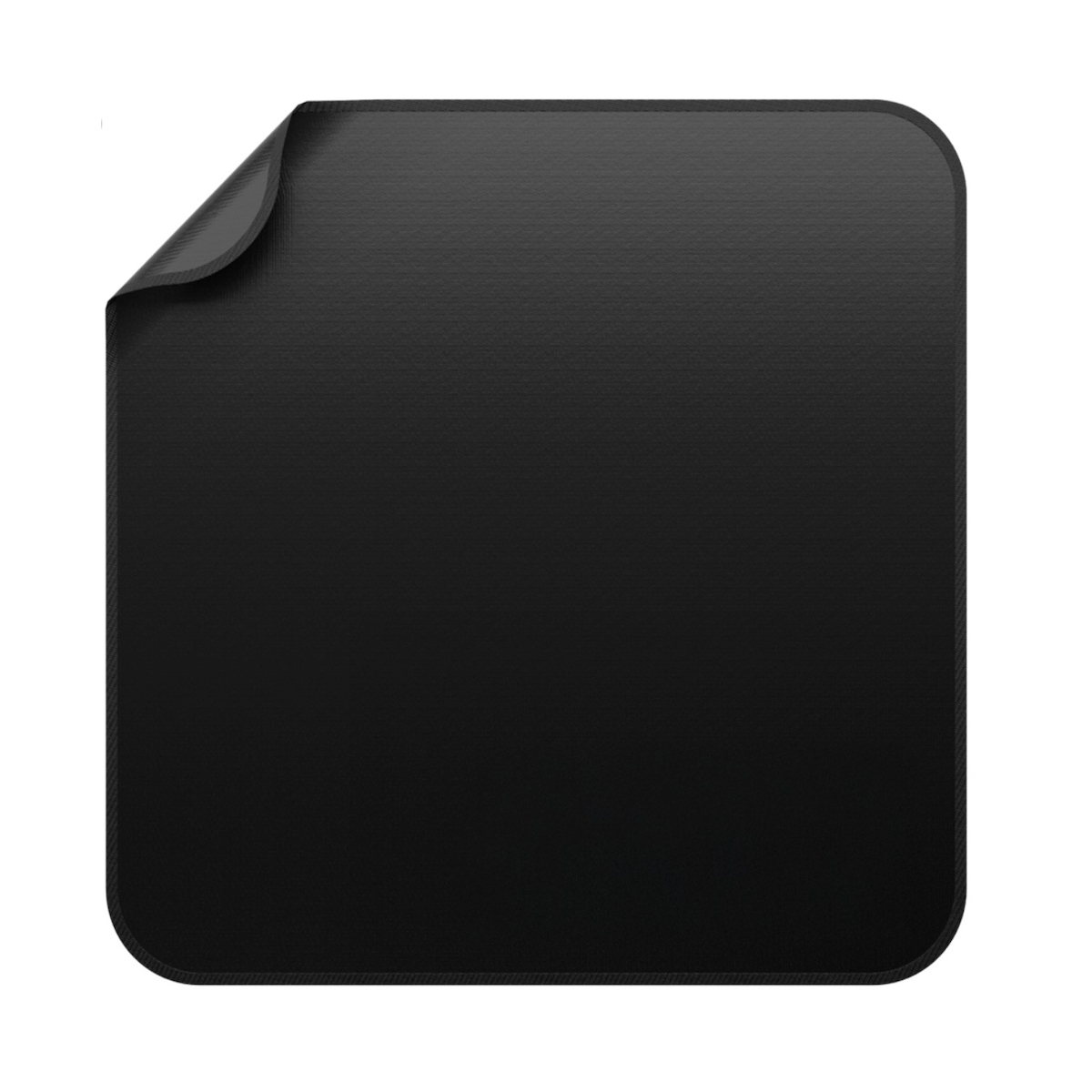 EVOCAMP Brandschutzmatte, 100x100 cm, bis 1000°C, 3-lagige Struktur mit Silikonbeschichtung, pflegeleicht, feuerfeste Unterlage für Grill & Küche Image