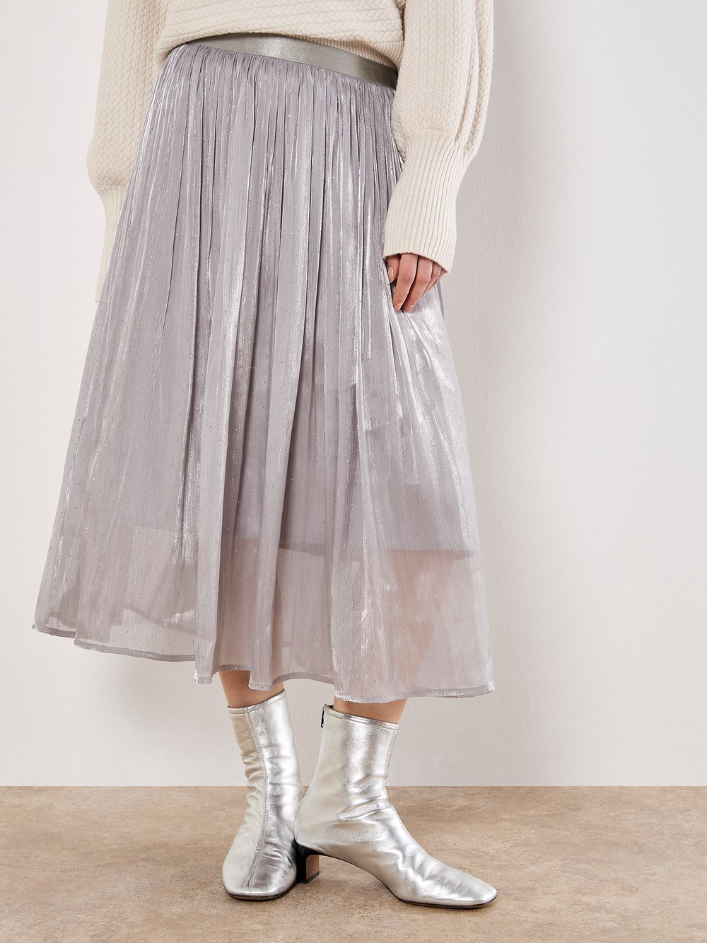 Apricot Rock Damen silber, 40