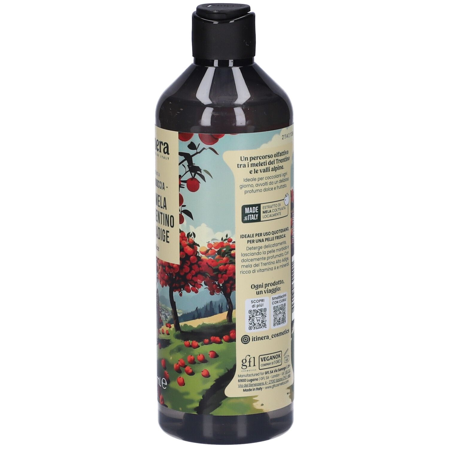 Itinera Bagnodoccia con Mela del Trentino Alto Adige Dolce 370ml 370 m