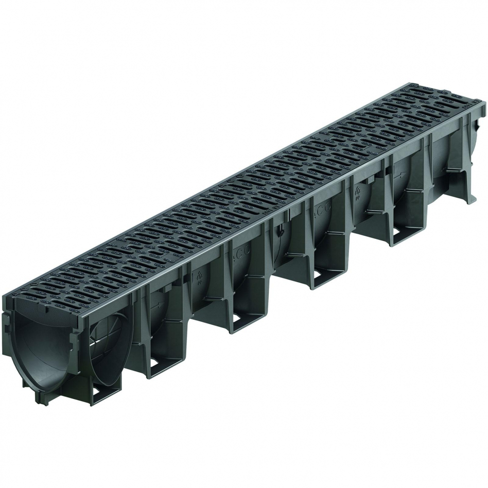 ACO XtraDrain Entwässerungsrinne inkl. Microgrip Rost, C 250 (25 to), 100 mm Image