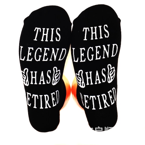 Diese legendären Socken sind ein lustiges Geschenk zum Ruhestand für Männer, bequeme und originelle Socken für Väter, Ehemänner und Kollegen im Ruhestand, mit humorvollem Spruch – perfekt als Geschenk Image