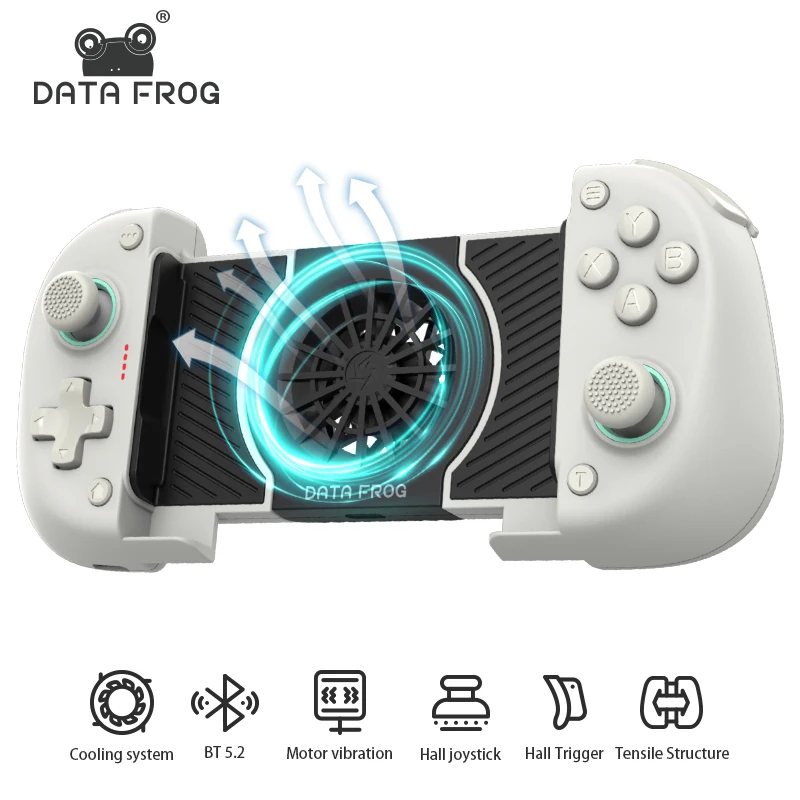 DATA FROG X3 Wireless Game Controller für Android/Switch/PC Gamepad Joystick für Multiplayer-Aufnahmen von Action-Spielen Image