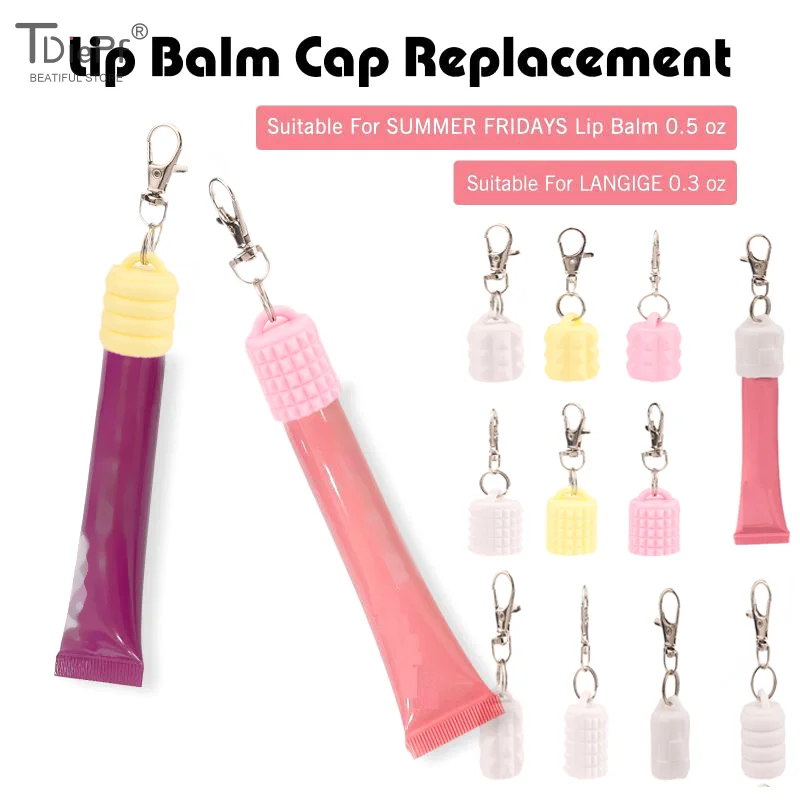 Porte-clés brillant à lèvres en Silicone pour femmes, 1/3 pièces, accessoires de produits de beauté pratiques de voyage, accessoire d