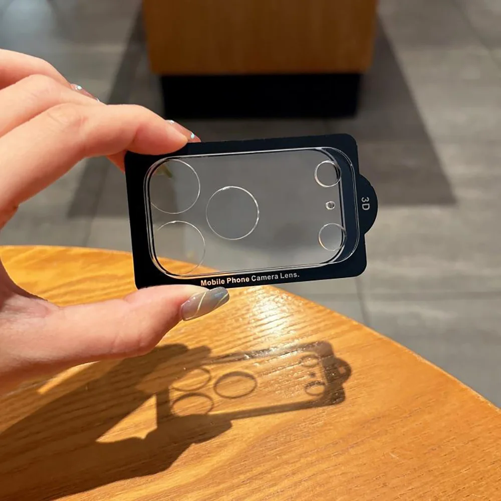Für iPhone 17 Pro 3D-Kameraobjektiv-Displayschutzfolien für Apple iPhone 17 17 Pro Max Air Kratzfeste Schutzfolie Transparent Image