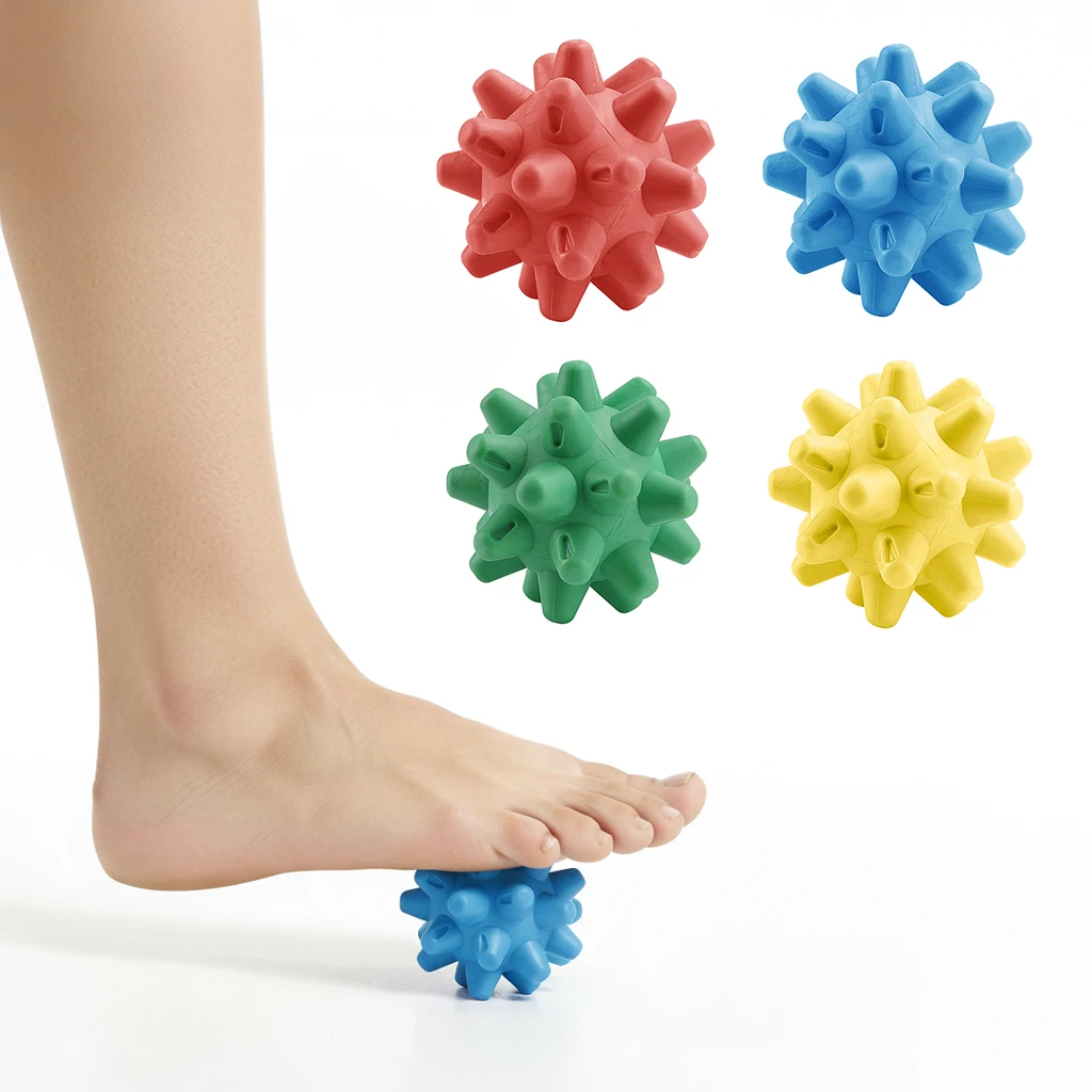 Igel-Massageball, tiefes Gewebe, myofasziale Entspannung, Ganzkörper-Muskelentspannung, Fuß, Rücken, Yoga, Fitness, Wellness-Tool