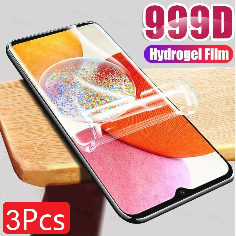3 Stück Hydrogelfolie für Samsung Galaxy A04 A04s A03s A8s A9s A60 A01 A41 A31 A21 A13 5G Displayschutzfolie Image