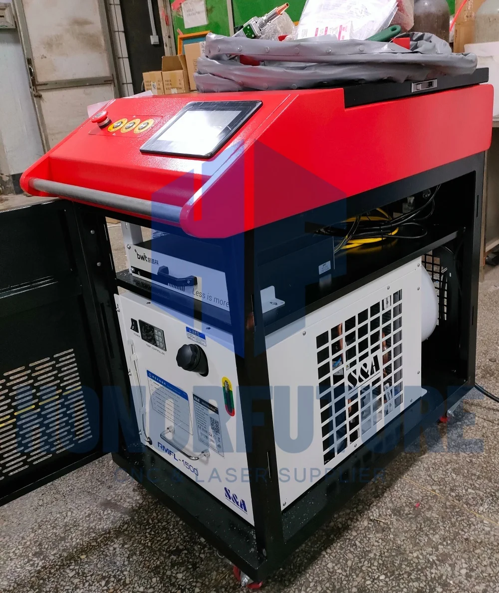 1000 W 1500 W 2000 W 3000 W 3 in 1 Laserreiniger Schweißgerät Cutter Handlaserschweißgerät Image