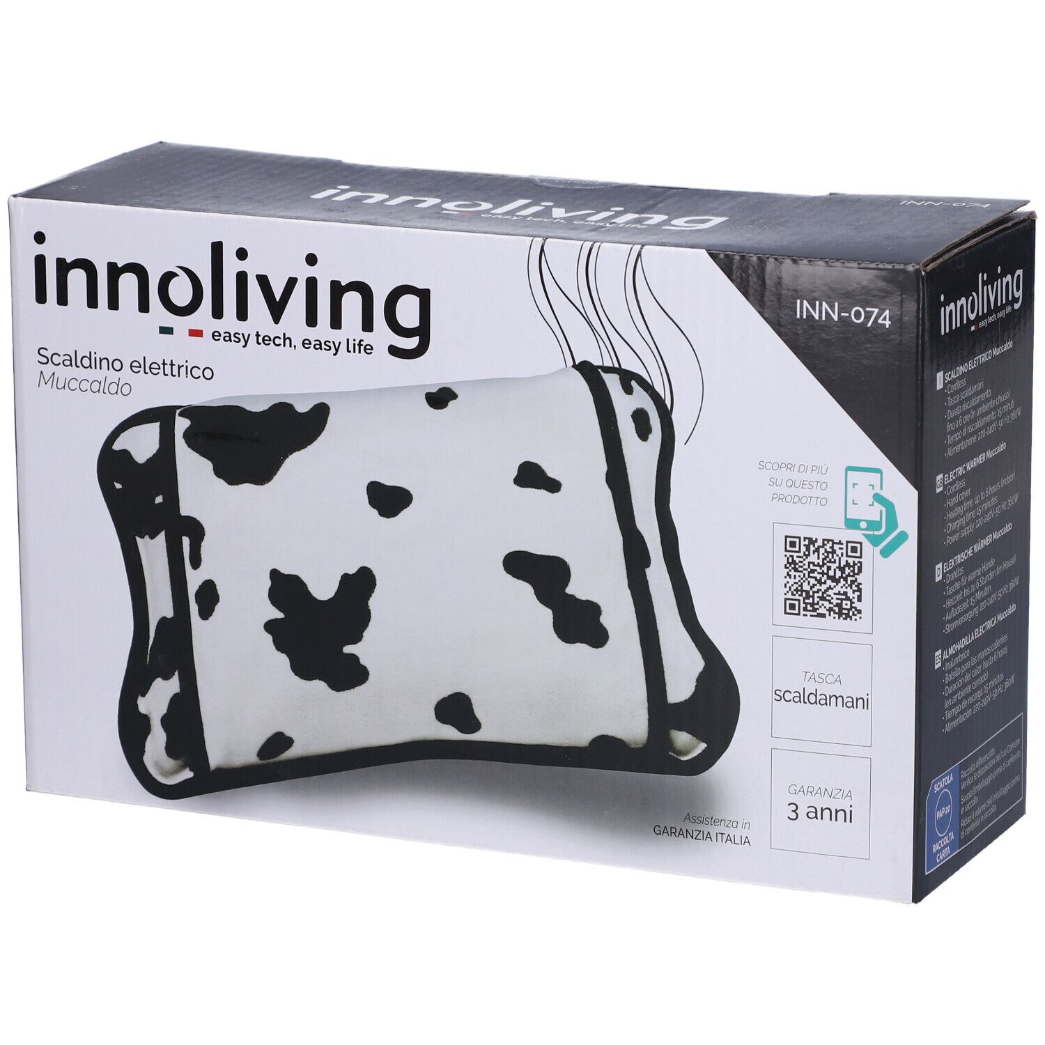 Innofit Muccaldo Borsa Acqua Calda 1 pz dell'acqua calda