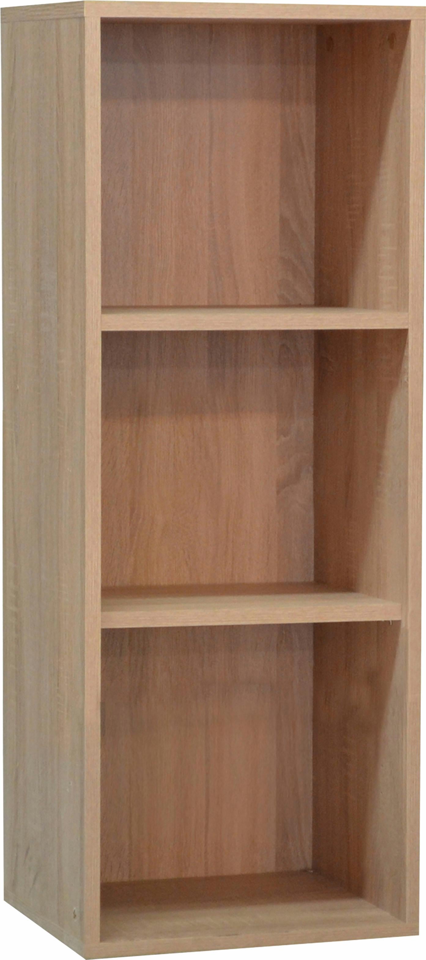 Aktenregal MÄUSBACHER "Mio", braun (eiche sägerau), Regale