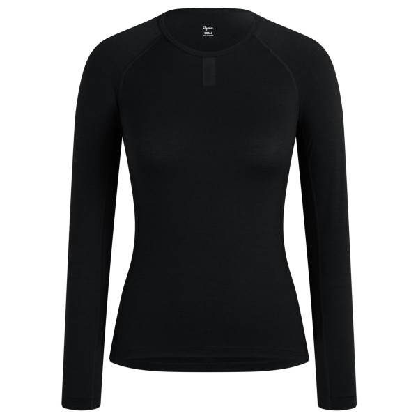 Rapha - Women's Merino Base Layer Long Sleeve - Merinounterwäsche Gr L schwarz