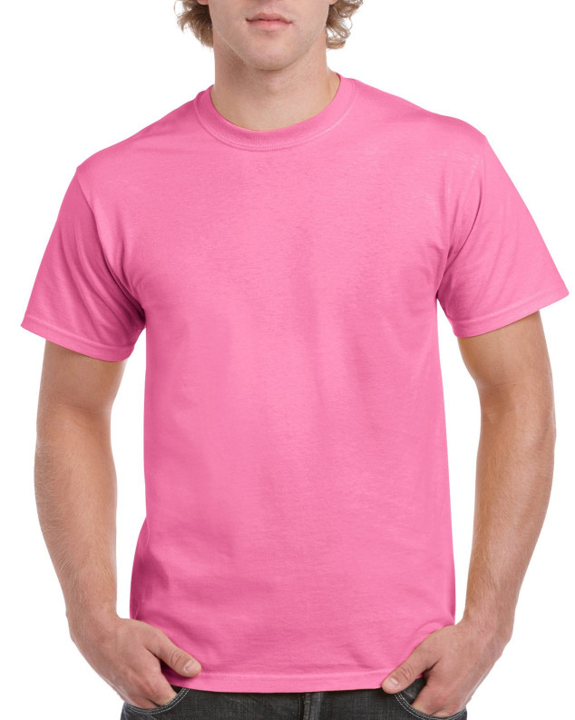 Gildan G200B Youth Ultra Cotton T Shirt in Azalea size XS 2000B, G2000B