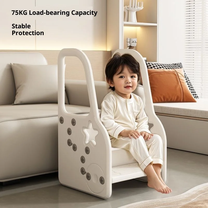 Kinder faltbare Tritthocker Leiter höhenverstellbar Anti-Rutsch-stabile Waschbecken erreichen Bürste Zähne Töpfchentraining Lernturm tragbar