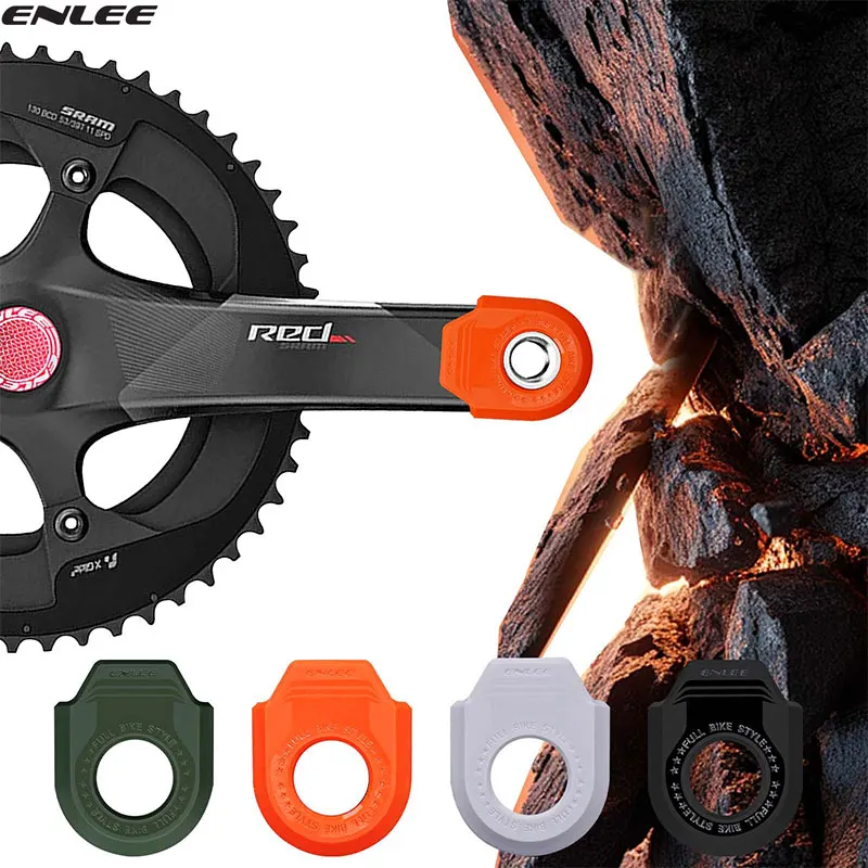 Fahrrad Kurbelschutz Mountainbike und Rennrad Kettenblatt Kurbelschutz TPU Universal Kurbelschutz Image