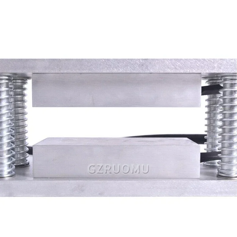 Heißpressmaschine, Kolophoniummaschine, Schiene, Heizung, hydraulisch, 7,5 x 15 cm, Heißpressmaschine, Hochtemperatur-Extraktionsharz Image