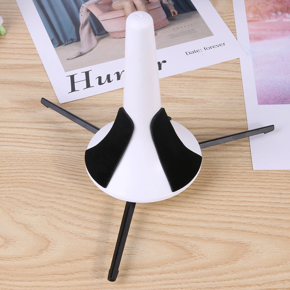 Universeller faltbarer tragbarer Trompetenständer, zusammenklappbar, leicht, Stativ, Saiteninstrument, Musikständer, Halter, Trompetenzubehör Image