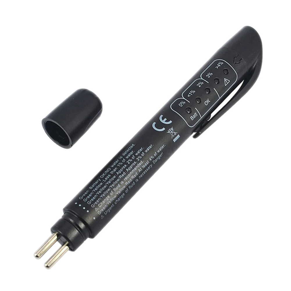 Electronic Brake Fluid Tester Pen, Car Oil Moisture Meter, Universal Brake Fluid Testing Tool Electronic Brake Fluid Tester Pen, Car Oil Moisture Meter, Universal Brake Fluid Testing Tool