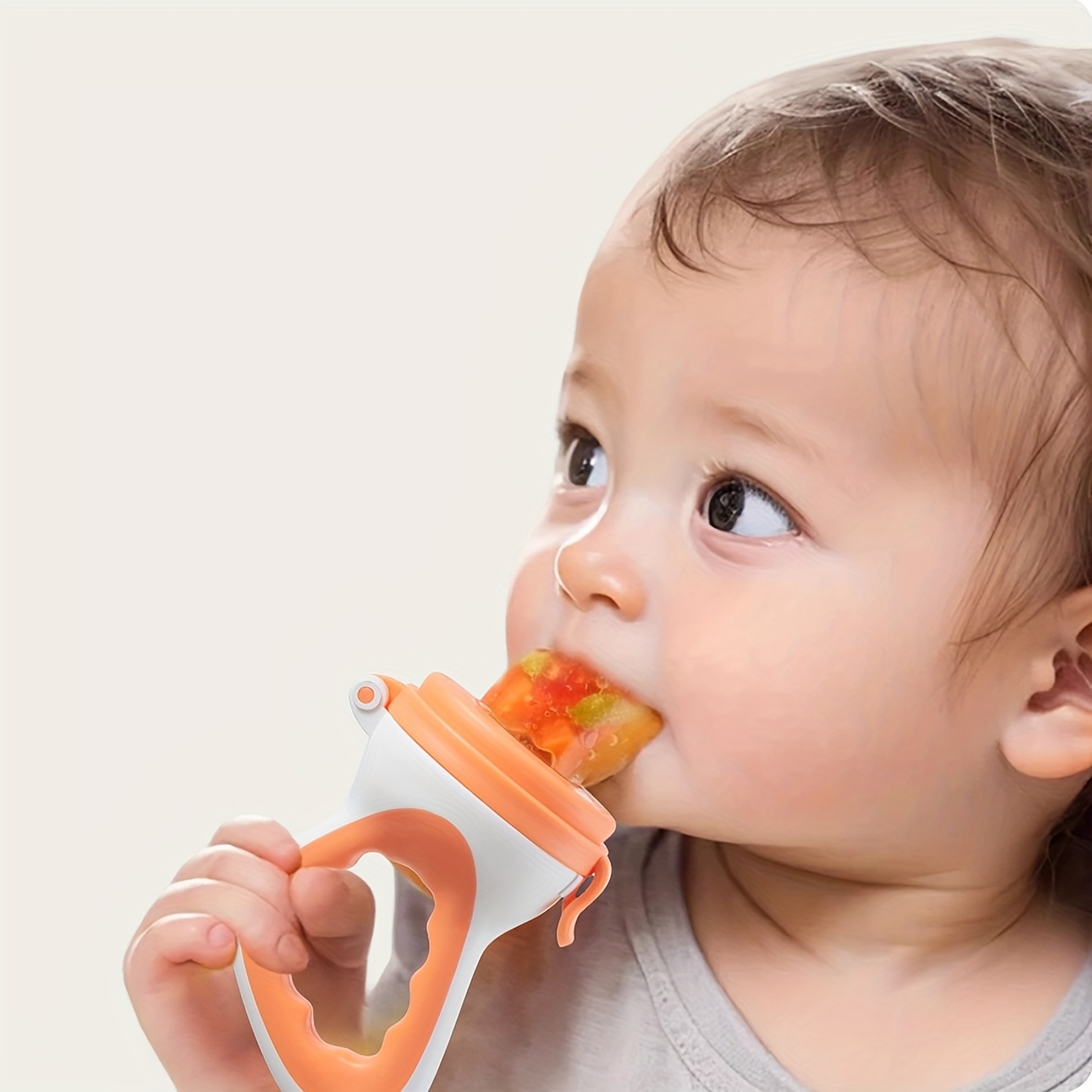 Fresh Food Feeder, Baby Fruit Feeder, Juice Feeding Utensils, Safe Silicone Feeder For Toddlers And Infants rabbit Ear