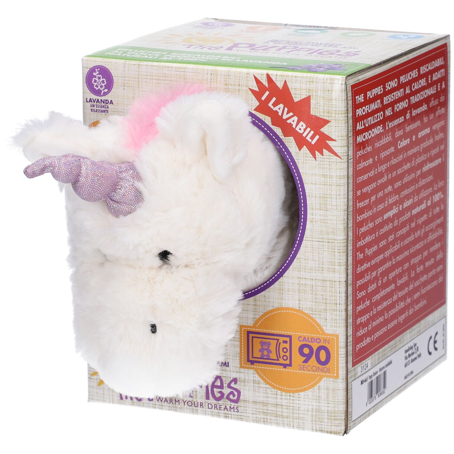 The Puppies Puppy Unicorno Riscaldabile 1 pz Altro