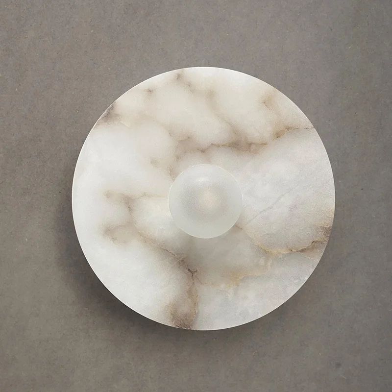 Marmor Wandleuchte, Wohnzimmer Sofa Hintergrund Wandleuchte, Schlafzimmer Kopfteil Wandleuchte, nordische Treppe Flur Flur Licht