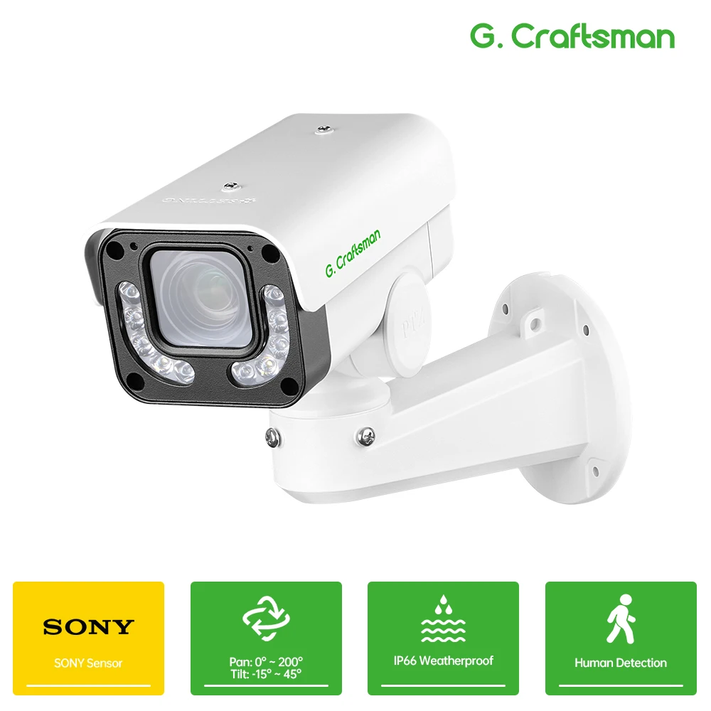 PS11 PTZ, 20fps, 4K, 20-facher Zoom, IP-Kamera, Dual-Licht, 4,9-98 mm Zoom, S-ONY IMX415, Sicherheits-CCTV-Videoüberwachung Image