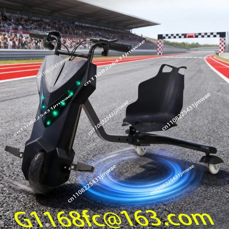 Hohe Qualität Heißer Verkauf Elektrische Erwachsene Dreirad Schwanz Driften Kart Geschenk Image
