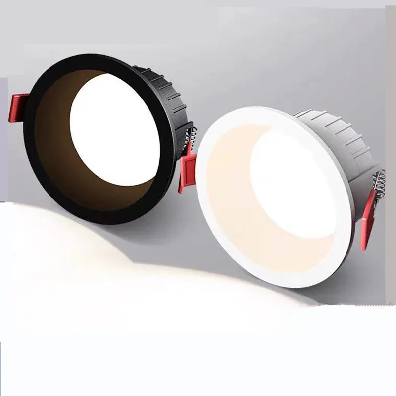 Blends chutz Einbau 36W LED Down lights 220V 9W 12W 15W 18W 24W LED Decken leuchte schmale LED-Leuchten für Zimmer Schlafzimmer Küche