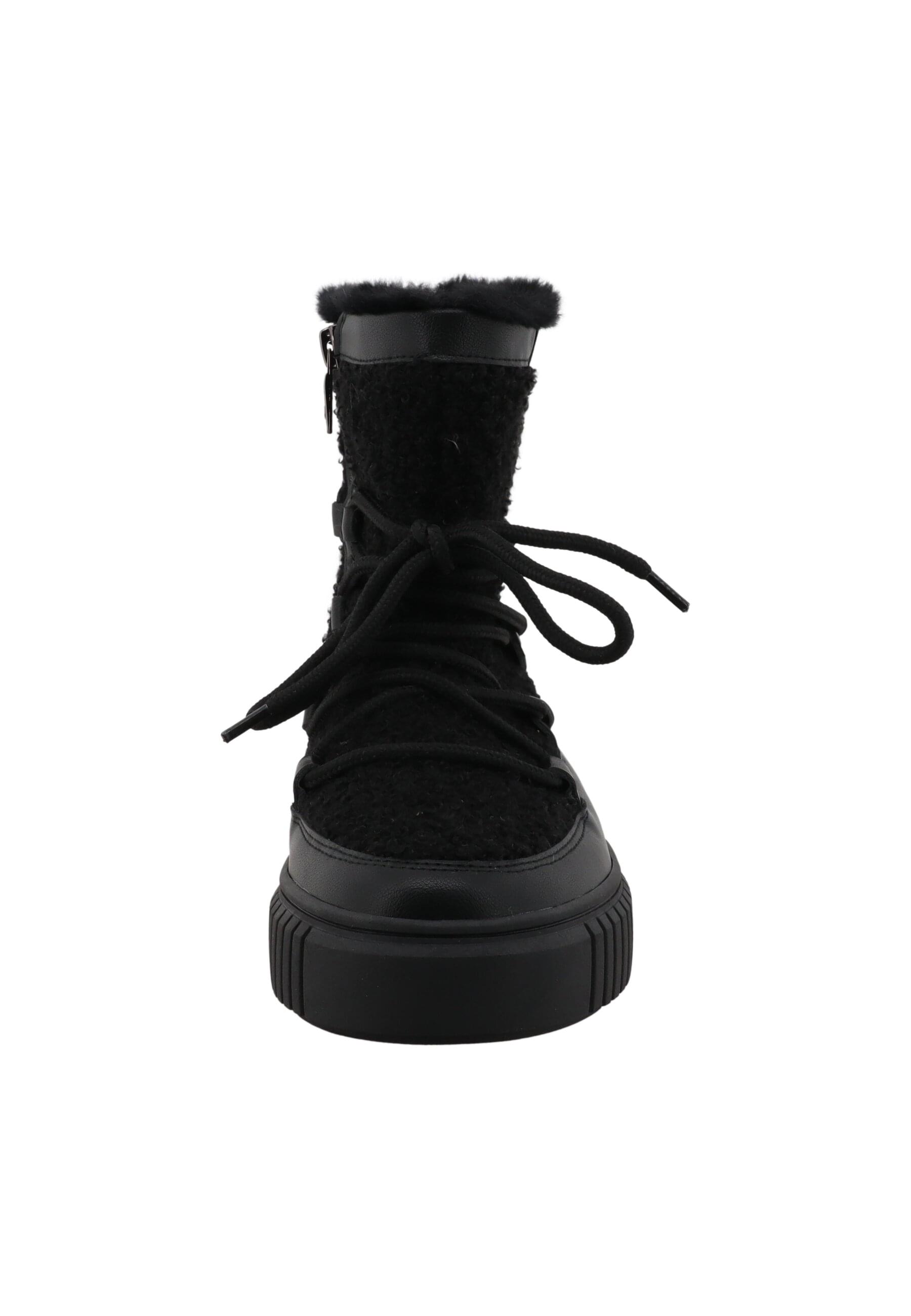 Stiefel TOM TAILOR "Tom Tailor Winter Boots", Damen, Gr. 40, schwarz, unifarben, Schuhe Stiefel