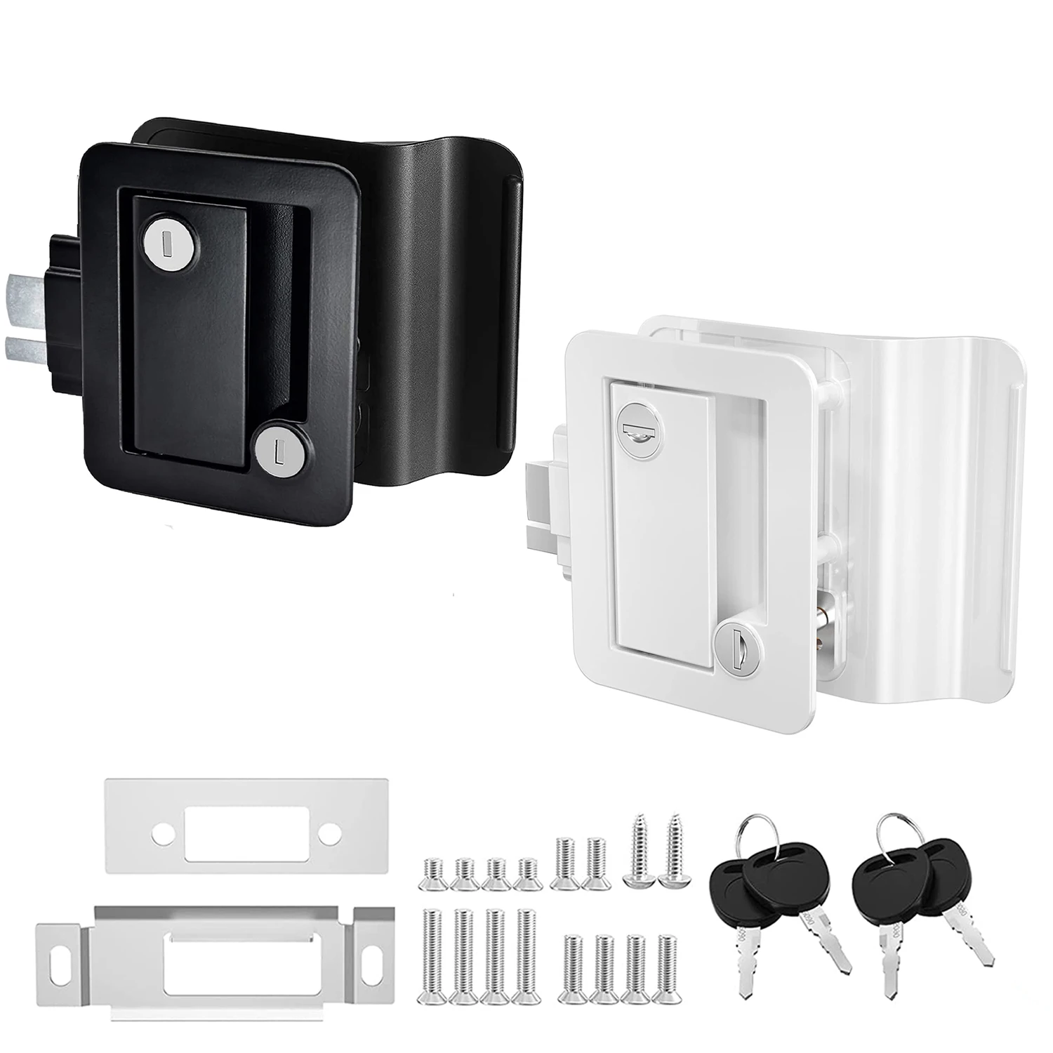 Daiertek rv anhänger camper eingangstür schloss rv türschloss ersatz doppelt offene tür mit riegel computers chl üssel türgriff