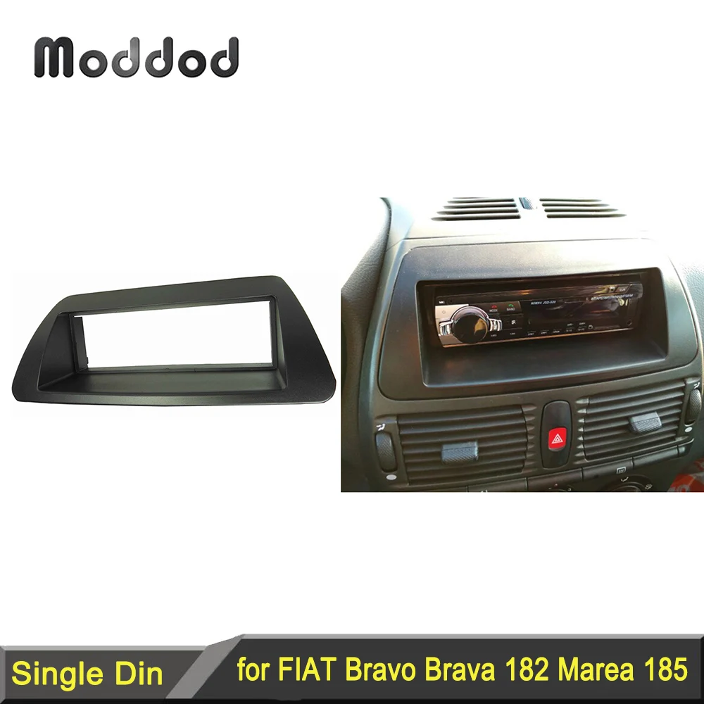 Eine Din Fascia Für Bravo Brava Marea Radio CD DVD Stereo-Panel Dash Mount Installation Trim Kit Rahmen Platte Lünette Image