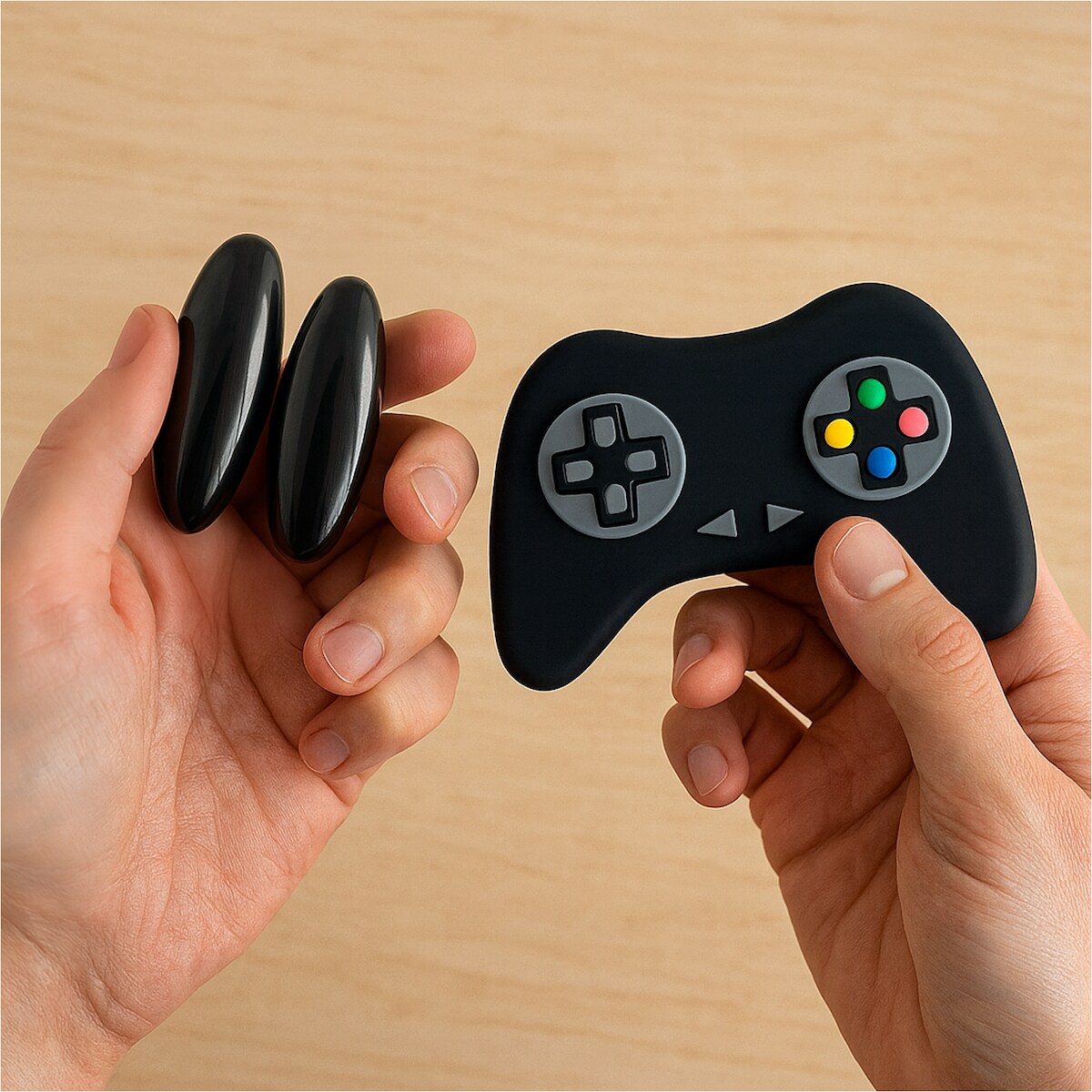 Gravidus Set aus Magnetsteine mit Klangeffekt und Antistress Controller Ball Image