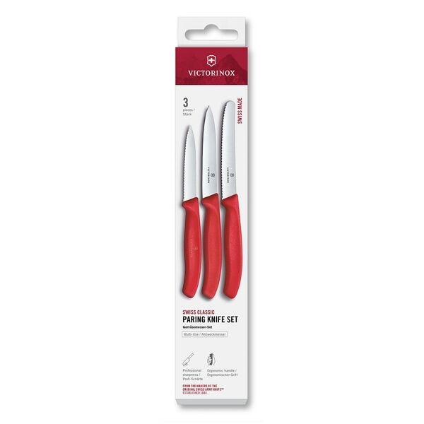Victorinox Gemüsemesser-Set »Swiss Classic« 3-tlg. rot Image
