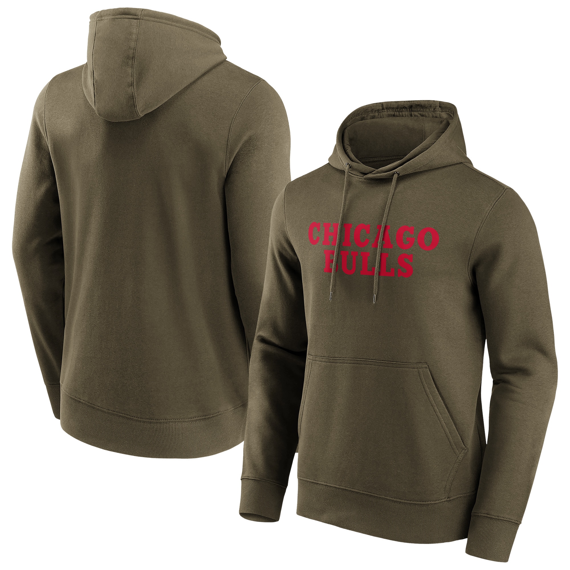 Chicago Bulls Fanatics Branded Fashion Color Wordmark Hoodie - Herren Image