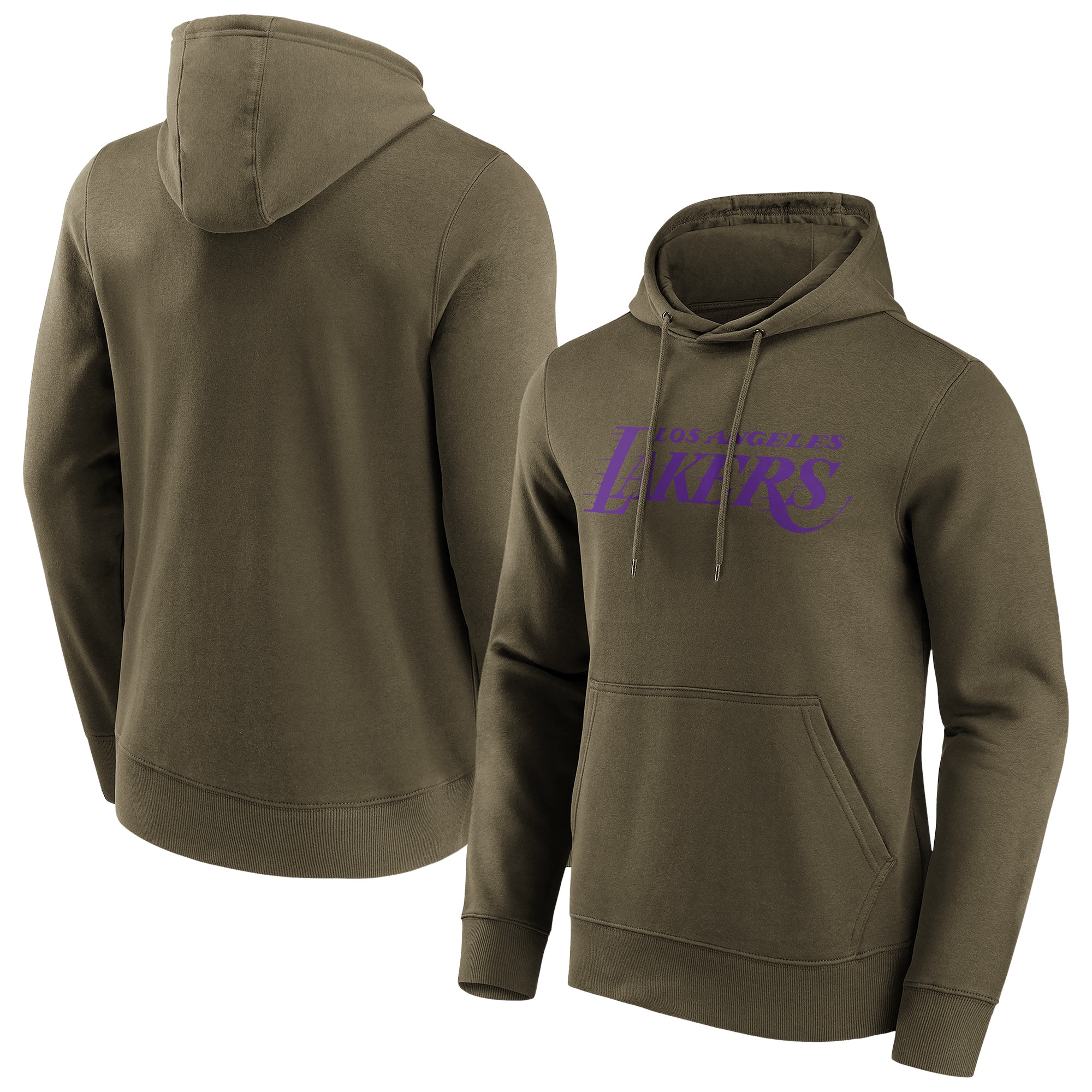 Los Angeles Lakers Fanatics Branded Fashion Color Wordmark Hoodie - Herren Image