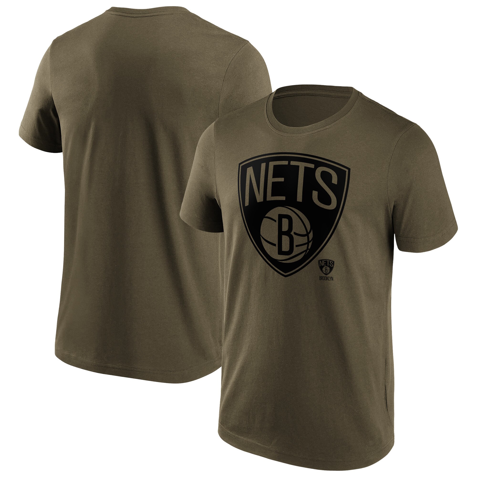 Brooklyn Nets Fanatics Branded Fashion Preferred Logo T-Shirt - Herren Image