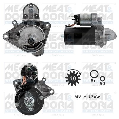 Meat & Doria Starter [Hersteller-Nr. 5010998G] für Jeep, Lancia, Renault